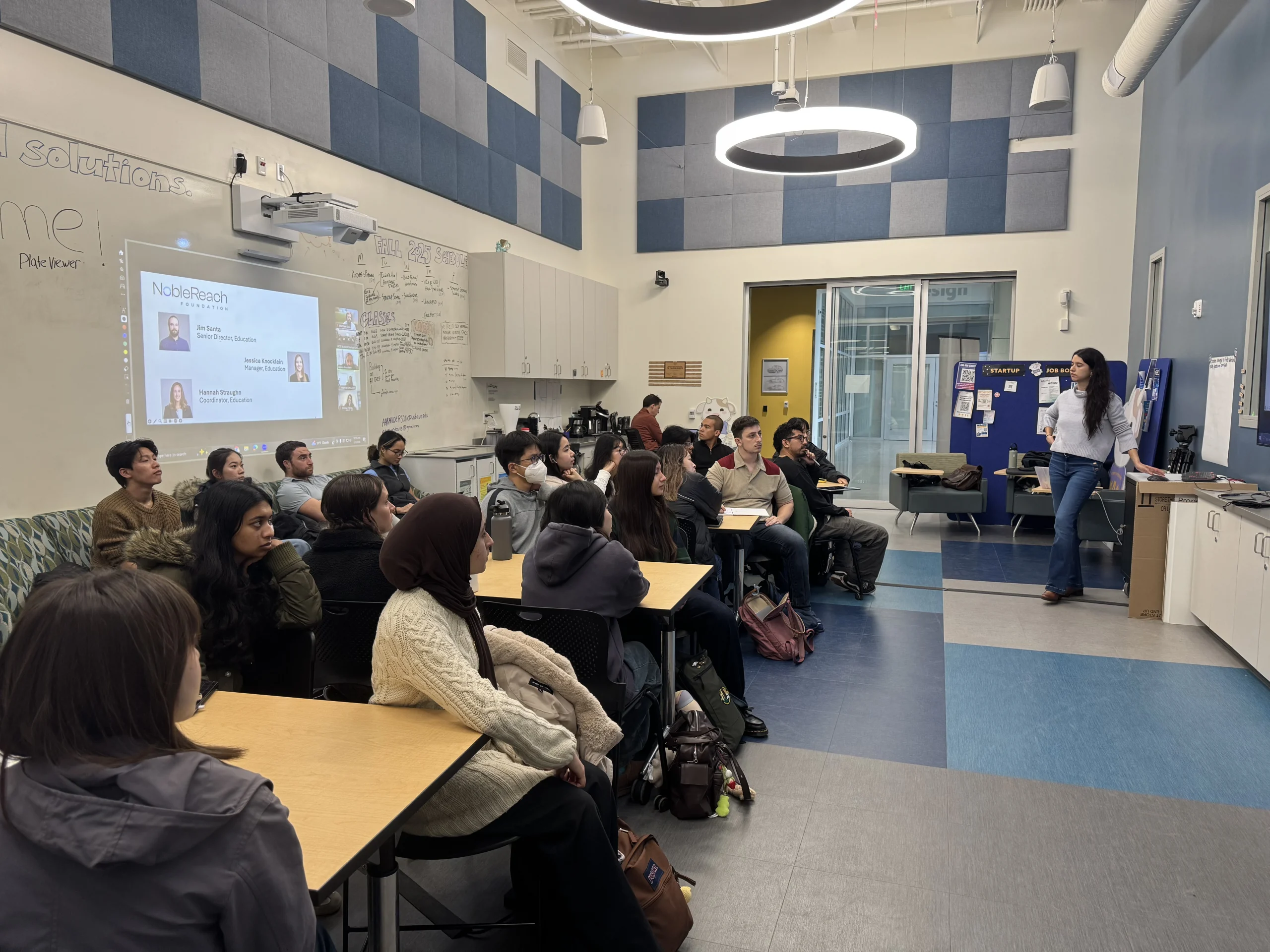 IIFH Alumni Alice Dien teaching Food Systems Class