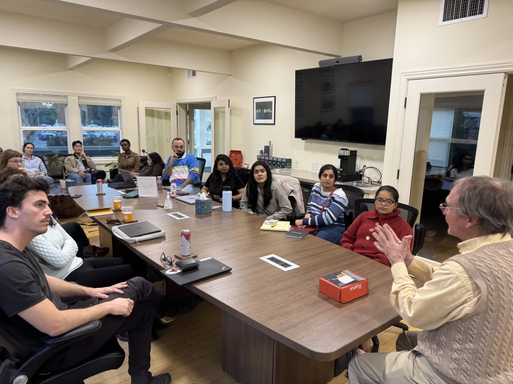 Bruce German providing a talk at Translator Circle meeting