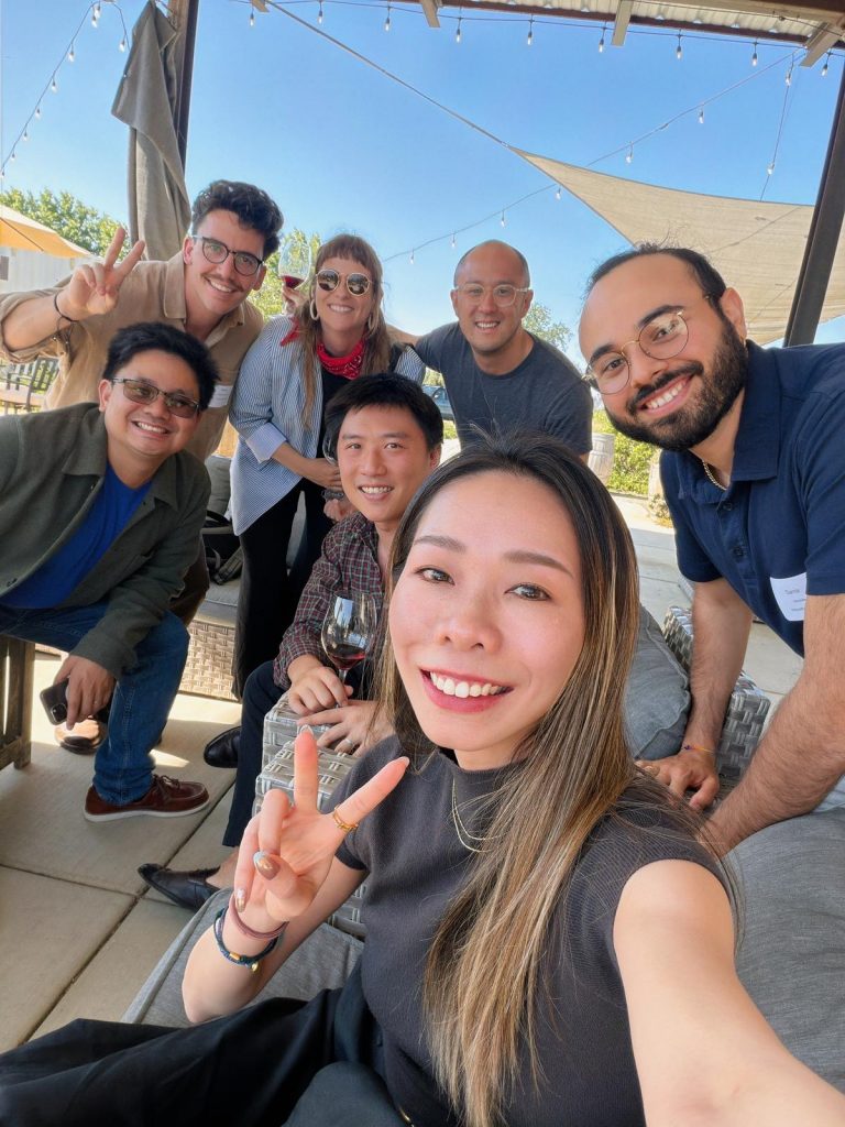 Fellows with TMG staff